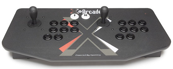 X-Arcade Tankstick + Trackball